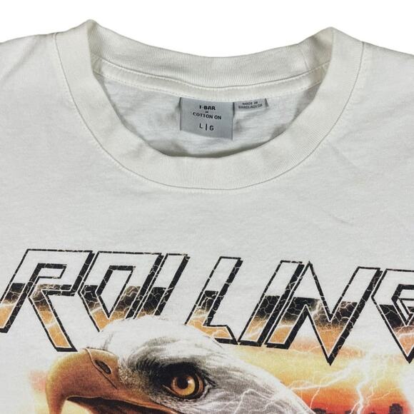 T Bar Rolling Thunder Eagle T Shirt - Picture 2 of 3